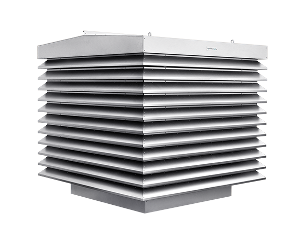 Protukišna krovna lamelna kapa DHE/LH-SRS